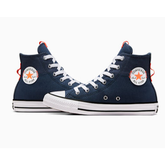 Converse  CTAS Utility Hi Tops Women's Size 7 Navy/Orange  A07340F NWT - Picture 5 of 8
